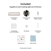 Cricut Maker® 4 Smart Cutting Machine + $30 Digital Content, Seashell
