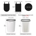 thumbnail image 2 of Toplive Trash Bags 6 Gallon 100 Count Garbage Bags [Extra Thick][Leak Proof] Rubbish Bags Wastebasket Bin Liners for Home Office Trash Can-Black, 2 of 7