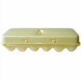 thumbnail image 2 of Yellow 12-Egg Blank Styrofoam Carton - BULK 125 Pack, 2 of 4