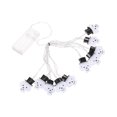 thumbnail image 2 of Luces de calavera impermeables multiusos para Halloween, ideales para el árbol de Navidad o el dormitorio. 2m 10 Luz, 2 of 9