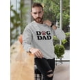 thumbnail image 2 of Dog Dad. Sweatshirt Men -GoatDeals Designs, Male 4X-Large, 2 of 4