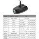 thumbnail image 5 of LED Pattern Stage Light Lamp RGBW 64pcs LEDs 2 Control Modes (Auto & Sound) Projector Light for DJ Party Wedding Club Pub KTV, 5 of 5