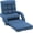 Blue（pu）, variant on 14-Position Adjustable Floor Chair, Chaise Lounge Indoor, Folding Lazy Sofa with Armrests and a Pillow Padded Adults Gaming Chairs for Living Room, Bedroom Factory Price,8803 (Grey)