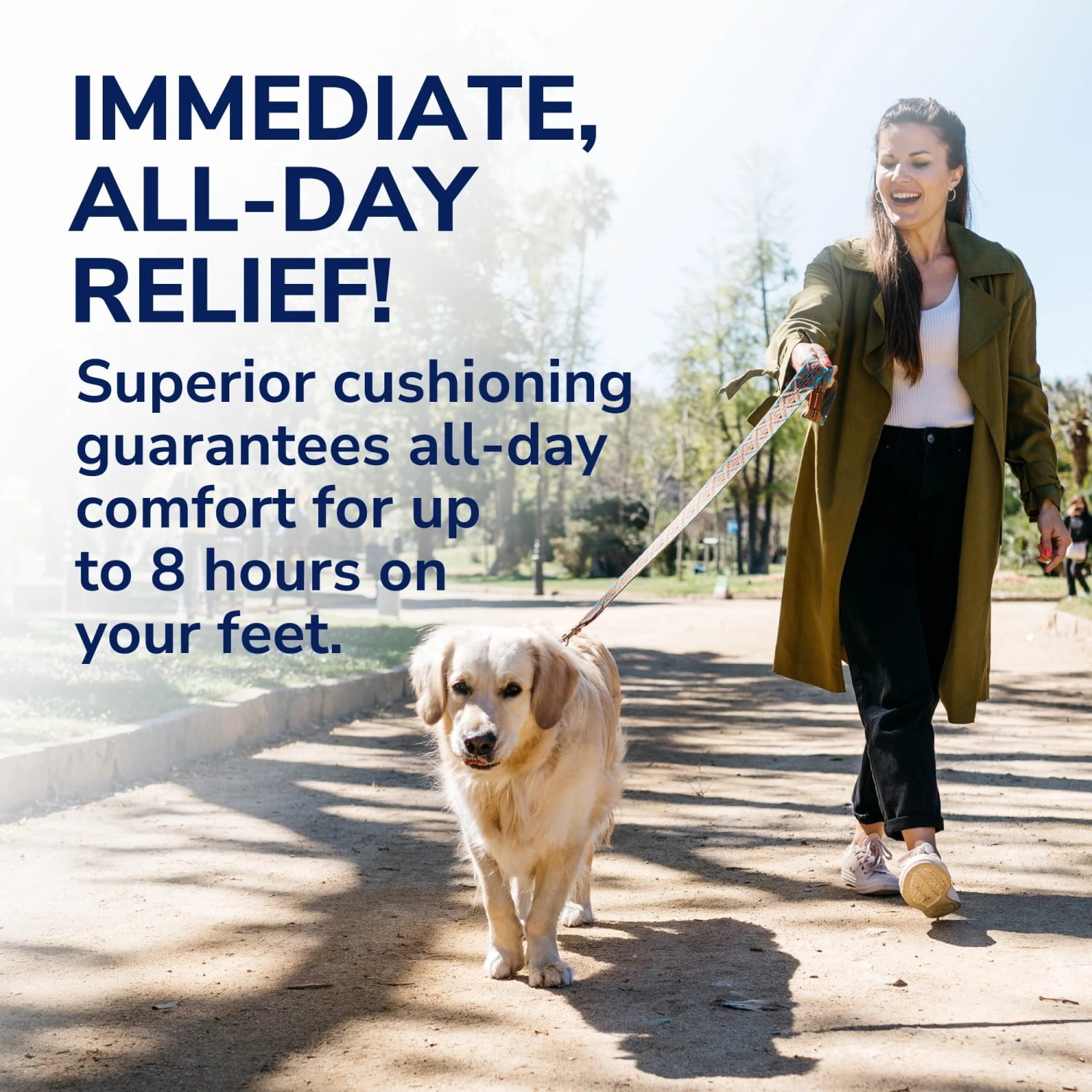 (2 pack) Dr. Scholl’s® Custom Fit® Foot Orthotics 3/4 Length Inserts, CF 220, All-Day Pain Relief for Feet