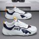 thumbnail image 2 of Zapatos informales para hombre, zapatillas de trabajo transpirables, antideslizantes, de lona, para caminar, cómodas, antideslizantes, 2 of 5