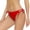 Red, variant on Women's Classic Bikini Swim Bottom Women Bikini Swim Pants Shorts Bottom Swimsuit Swimwear Bathing White S