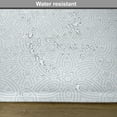 thumbnail image 6 of Ambesonne Blue Place Mats Set of 4, Vintage Ornaments Flower, Standard Size, Pale Blue, 6 of 6