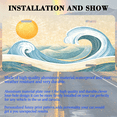 thumbnail image 3 of 1 Pcs 2D Flat License Plate Covers & Frames, Sun and Sea Waves For Decorative Front, Waterproof For Decoration Aluminum License Plate Covers & Frames Cover For Men Women, 12" X 6", 3 of 7
