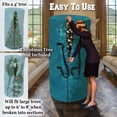 thumbnail image 4 of Sunrise Artificial Christmas Tree Bag Clean Up Holiday For Up to 8ft/9ft Tree Storage (52''x dia. 30'' for up to 8', Green), 4 of 7