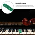 thumbnail image 3 of HEANUJJ 90Pcs Supple Green Piano Wool Pads for Keyboard Key Balance Regulating Tool Maintenance, 3 of 6