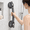 Gray, variant on White Heavy Duty Suction Cup Bathtub and Shower Grab Bar Balance Aid