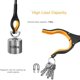 thumbnail image 1 of Garbage Picker 90° Rotating Head Portable Grabbing Tool, Angled Arm 0°-180°, 90° Rotating Head, 1 of 1