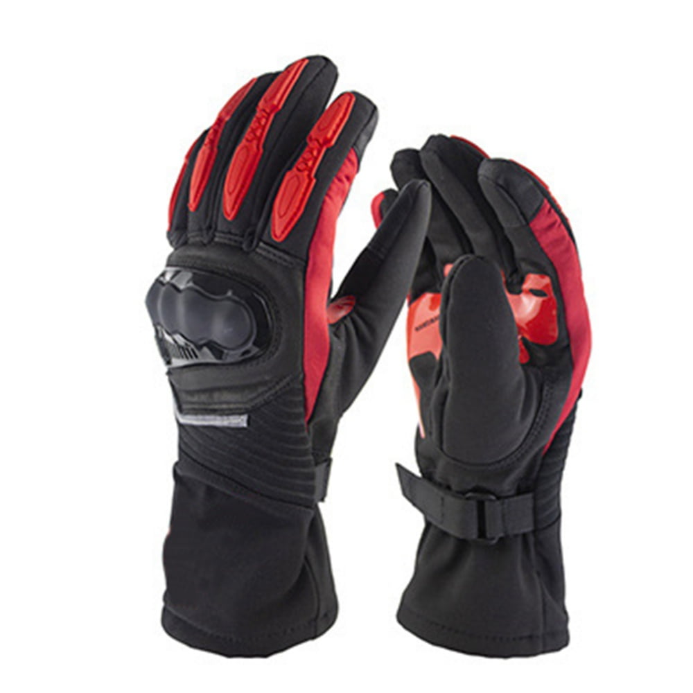 Rainproof Riding Gloves with Touchscreen Winter Motorcycle Gloves Motorcycle