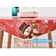 thumbnail image 5 of Mantel Rally Home Goods de vinilo con forma de muñeco de nieve rojo navideño, 43 a 56 pulgadas, 5 of 8