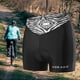 thumbnail image 3 of Pantalones cortos de ciclismo con acolchado de gel 3D para mujer, transpirables y ligeros. XL blanco, 3 of 9