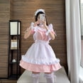 thumbnail image 2 of Viaje alrededor del mundo vino tinto cariño Disfraz de mucama lolita lindo disfraz de mucama, 2 of 6