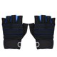 thumbnail image 4 of Levantamiento de pesas Guantes de gimnasio Entrenamiento Fitness Muñequera Entrenamiento Ejercicio Deportes (Azul oscuro, L), 4 of 8