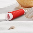 thumbnail image 3 of Fishing Rod Silicone Grip Non-Slip Sweat Absorbing Wrap Strap Fishing Rod red, 3 of 8