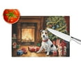 thumbnail image 2 of Jack Russell Terrier Cozy Christmas Glass Cutting Board Large 12 in x 15 in, 2 of 5