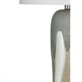thumbnail image 3 of Mallie Table Lamp in Beige Ceramic with Tapered Drum Shade, 3 of 5