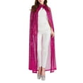 thumbnail image 4 of Women Men's Cape Hooded Sequin Carnival Adult Props Sequin Cape Coat Dress Summer Scarfs Lightweight Dress Scarf for Women Sweater Scarf Wrap Overcoat for Women Long Evening Shawls for Women, 4 of 8
