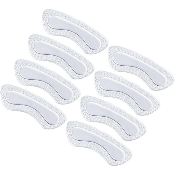 4 Pairs Heel Inserts for Women Heel Pads for Shoes Shoe Pads for Women Shoes Convenient Heel Liners Foot Pads Heel Grips Shoe Heel Pad Heel Protectors for Shoes Heel Cushion Gel