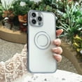 thumbnail image 3 of Compatible with iPhone 13 Pro Max Case with Plating Diamond Pattern, Clear Case for iPhone 13 Pro Max 6.7 Inch Lens Camera Shockproof Glitter Bling Logo Case for Women Girl Blue, 3 of 7