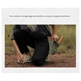 thumbnail image 3 of Bolsa Marrón para Forrajeo Al Aire Libre, Riñonera para Recoger Frutas, Bolsa de Almacenamiento de Lona para Manualidades en la Jungla, Senderismo, 3 of 5