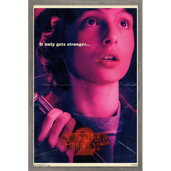 Netflix Stranger Things: Season 2 - Mike Wall Poster, 22.375" x 34", Framed