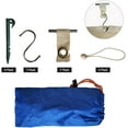 thumbnail image 7 of CAMWINGS RV Awning Privacy Screen Shade Panel Kit Sunblock Shade Drop 8 x 16ft, Wheat, 7 of 7