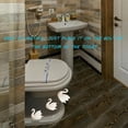 thumbnail image 6 of Decorative Swan Toilet Bolt Covers, Ceramic Toilet Floor Bolt Caps, Animal Shape Bathroom Decoration, Easy Install Toilet Base Screw Covers, 6 of 7