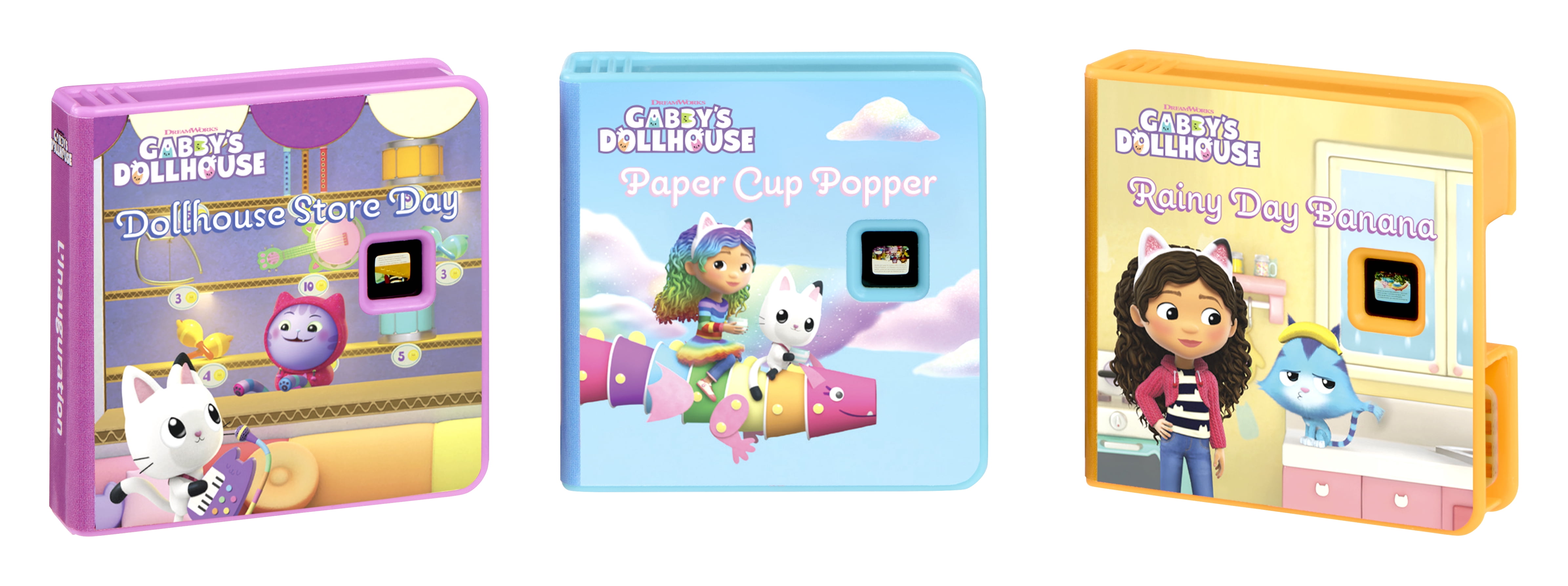 Little Tikes Story Dream Machine DreamWorks Animation's Gabby's Dollhouse Collection, 3 Stories, Character, Projects Storytime for Kids, Audio Fun Toy, Ages 3+ Years