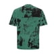 thumbnail image 5 of Ceisia Men's Abstract Splash Print T-shirt Loose Fit Short Sleeve Round Neck Casual Summer Fall Tee Tops Mint Green XXXL Gifts, 5 of 6