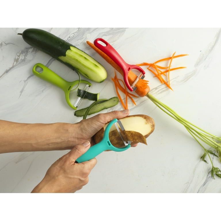 Otevy Mos 3 Pack Peelers Set for Serrated and Julienne Peeler Vegetable  Peeler Potato Peeler - Yahoo Shopping