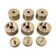 thumbnail image 1 of Trompetas Tapas de válvulas Instrumentos Accesorios Trompetas musicales Piezas de repuesto de válvulas Sonido Trompetas de latón Válvula de de Baoblaze Reparación de trompetas, 1 of 8