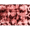 thumbnail image 1 of Ahgly Company Machine Washable Indoor Rectangle Abstract Red Modern Area Rugs, 3' x 5', 1 of 1