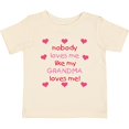 thumbnail image 3 of Inktastic Nobody Loves Me Like My Grandma Loves Me Girls Baby T-Shirt, 3 of 5