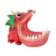 thumbnail image 3 of Figura de dinosaurio para mesa, caja de almacenamiento, contenedor de artículos diversos, dibujos animados decorativos Rojo, 3 of 9