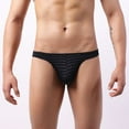thumbnail image 3 of Aayomet Brief For Men Men's New Series Comfort Fit Bamboo Bikinis Enhancing Briefs Underwear Low,Black XL, 3 of 4