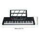 thumbnail image 2 of Piano Electronic Keyboard Música Digital Teclado Electrónico Con Altavoces Duales Incorporados, 2 of 7