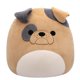 thumbnail image 1 of Mocasín de felpa Squishmallows con forma de bulldog marrón, 50 cm, oficial Jazwares, 1 of 7