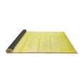 thumbnail image 2 of Ahgly Company Indoor Rectangle Abstract Yellow Contemporary Area Rugs, 8' x 12', 2 of 4