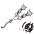 thumbnail image 3 of For Samsung Galaxy Watch 5 40mm Watch Band Bead Decor Strap with PC Protective Case+Watch Frame, 3 of 3
