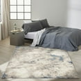 thumbnail image 3 of Calvin Klein CK022 Infinity 5'3" x 7'3" Ivory Grey Blue Modern Indoor Rug, 3 of 9