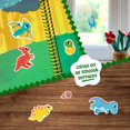 thumbnail image 2 of Libro de pegatinas Jelly Stick4Ever para niños con 50 unidades de dinosaurios, 2 of 5