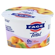 Fage® Total 0% Nonfat Greek Strained Yogurt with Peach 5.3 oz. Cup