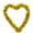 Gold, variant on Pompotops Clearance Sales Valentine's Day Heart Shape Garland Wall Hanging Decoration Party Pendant
