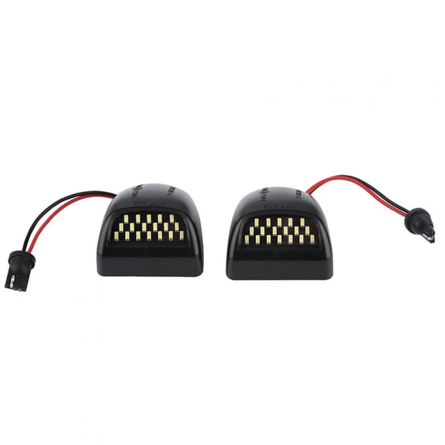 License Plate Light,2pcs High Quality ABS License Lamp License Lampfor Chevrolet Exceptional Value