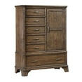 thumbnail image 2 of Intercon Furniture Telluride Bedroom 6-Drawer Wood Gentleman's Chest in Oak, 2 of 5
