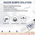 thumbnail image 4 of Razor Bumps Treatment for Men, After Shave Solution Roll-On for Ingrown Hairs and Razor Burns, Razor Bumps Solution, 4 of 5
